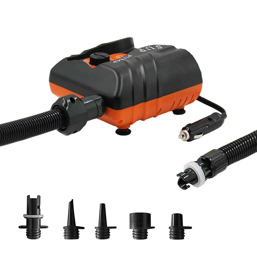 Inflation Air 6PCS 16 Vessels Electric Inflatables Pump with Nozzles and Pump Goolrc for