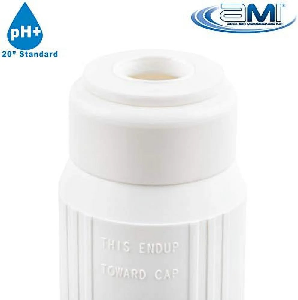 Standard) Ph 20" Filter Calcite | | Of (20" Ph Raise Standard Cartrid Alkalinity Moisture Fits H-F2520CALCITE 20” Housing Filter Neutralization Size Standard Moisture | Low Filter To