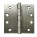 2 4 in. 30 Satin - - x of Steel Stainless Square Residential 4 Pack Hinge, Case