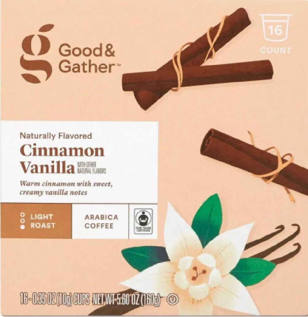 Cinnamon Trade Caramel, Bean 4 Salted Serve Toasted Pods Flavors Flavored Gather Naturally of Vanilla, Vanilla Count(Pack Bundle Fair of and Single Carmel Brulee and Coffee Almond 4) Certified,16 Good