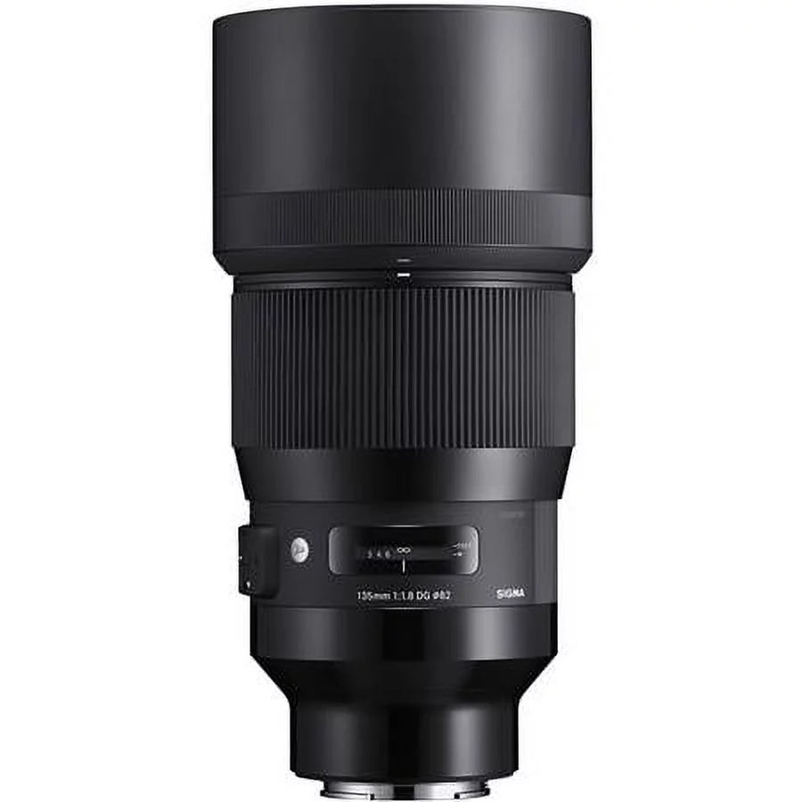 Software Kit, Lens Black, f/1.8 ProOptic for Bundle 135mm Wrap, E, 82mm Kit, Tether, Kit Sony Lens Filter Lens Lens with Cleaning Flex Shade, Cap