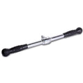 Cable Straight 20" Bar with Deluxe Attachment Rubber Handgrips