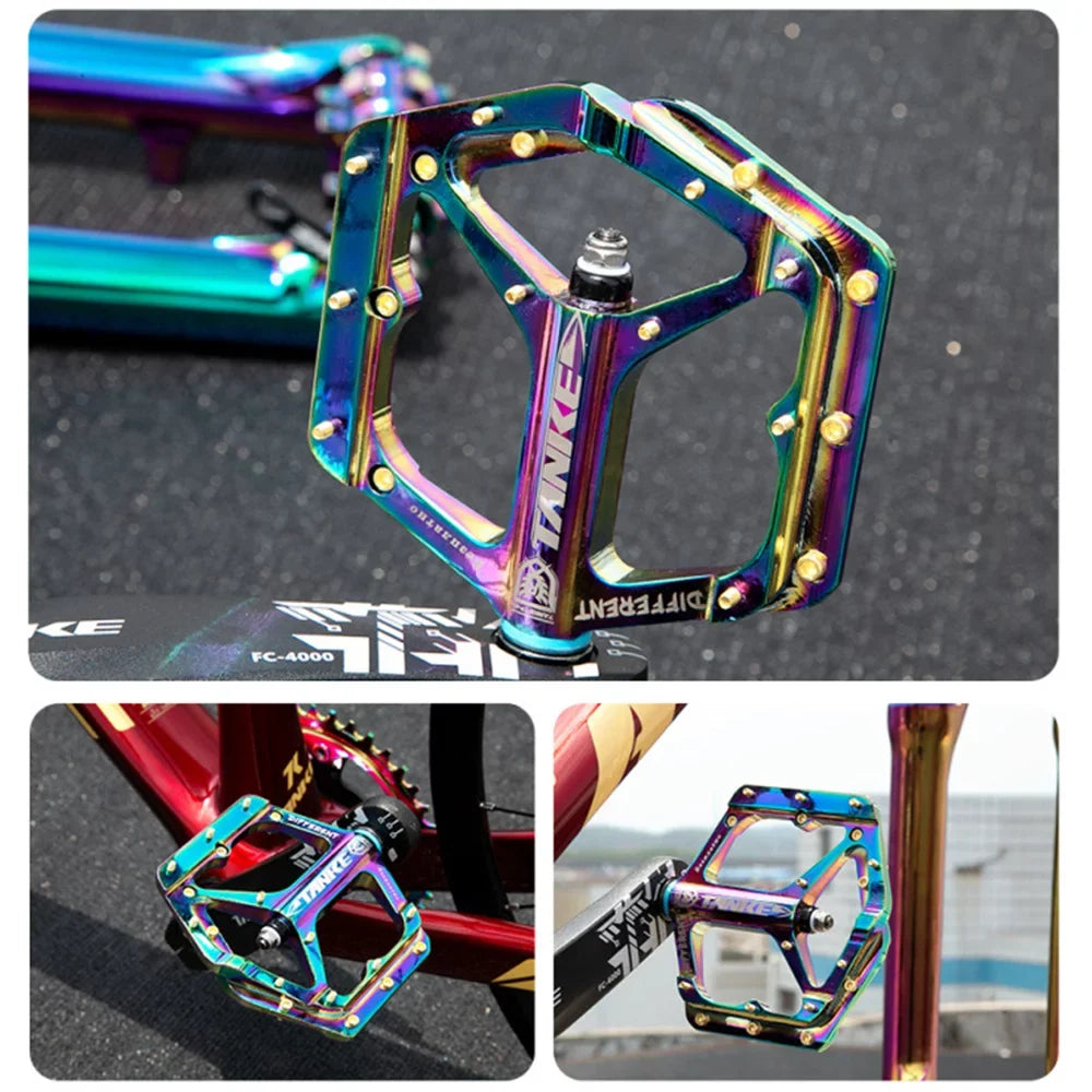 Pedals, Pedals Colorful Adventures! Bike Cycling - Nebublu Aluminium Non-slip Bike Road for Perfect