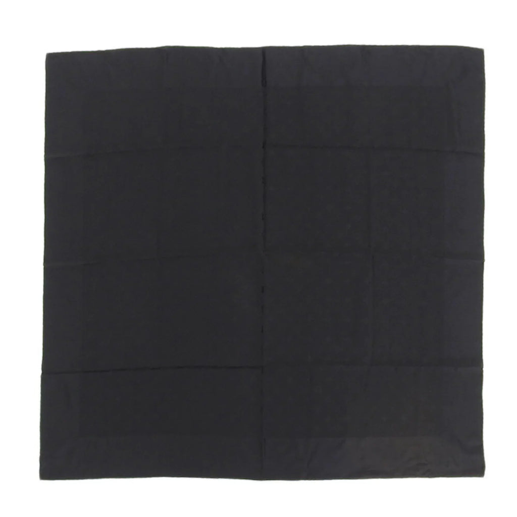 Pre-Owned (Like New) scarf Louis silk Vuitton black monogram