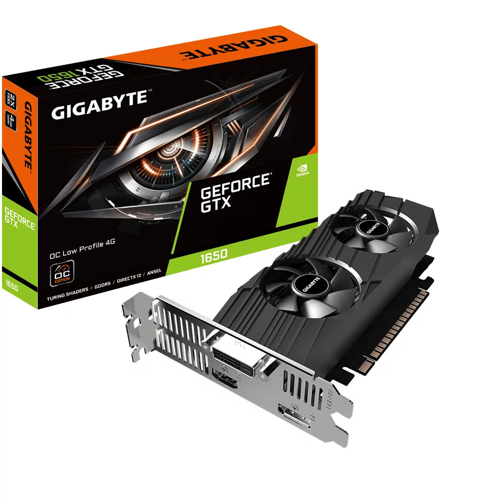 Graphics Gigabyte 1650 GDDR5 Card 4 GeForce Profile Low 4G