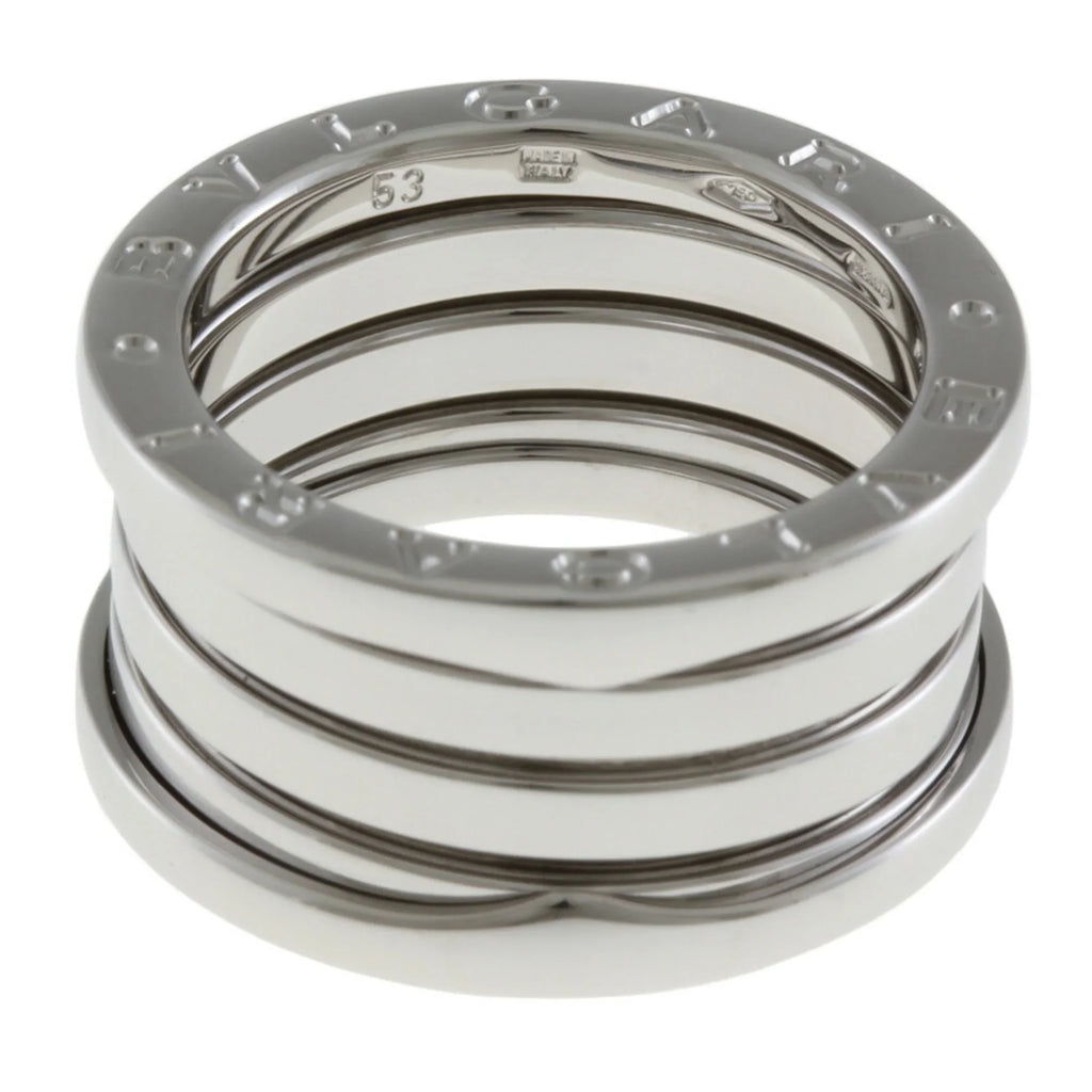 (Like Bvlgari One 4 18K No. B-Zero B-zero.1 BRJ10000000119403 Band 12 Ladies New) Pre-Owned Ring