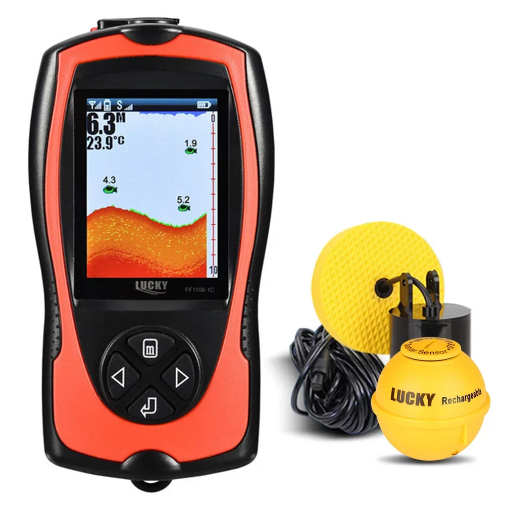 Portable Wired/Wireless 1CLA FF1108 for Detector Precise Finder Tracking Fish Fish Underwater