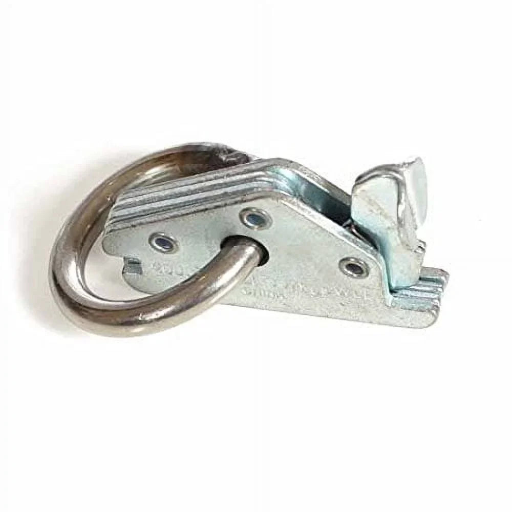O Attachments, E Ring E-Track System Pickup ETrack Truck, Anchors in Fitting to Duty w/ 10-Pack Trailer, Heavy Cargo Tie-Down Cargo Track Mall TieDown Down Spring Tie O-Rings, Steel Loads Van,