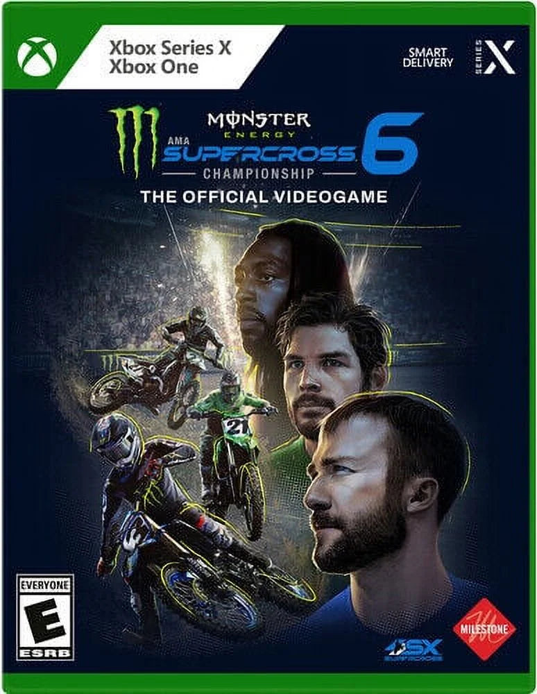 Energy Xbox Video & Game] X Xb Supercross for 6 Xbox Series Monster One S [New