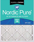 Piece Pleated 2 Filters, 2 Air Furnace Nordic 10x24x1 Plus Pure Pack, Carbon 14