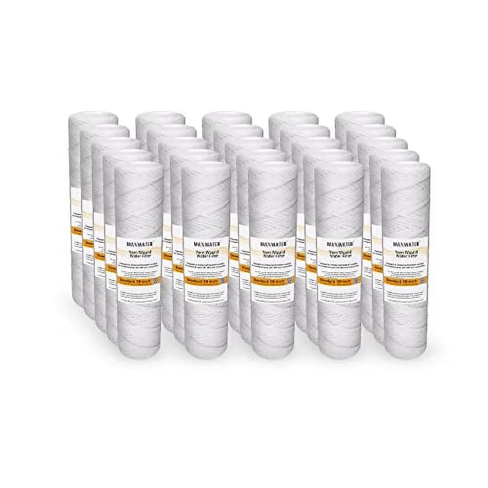 String Standard House, Systems, Whole 10"X2.5" Systems (5 With Sediment Filter Well, Biodiesel, Fits Osmosis Standard Micron), Hard Reverse Moisture