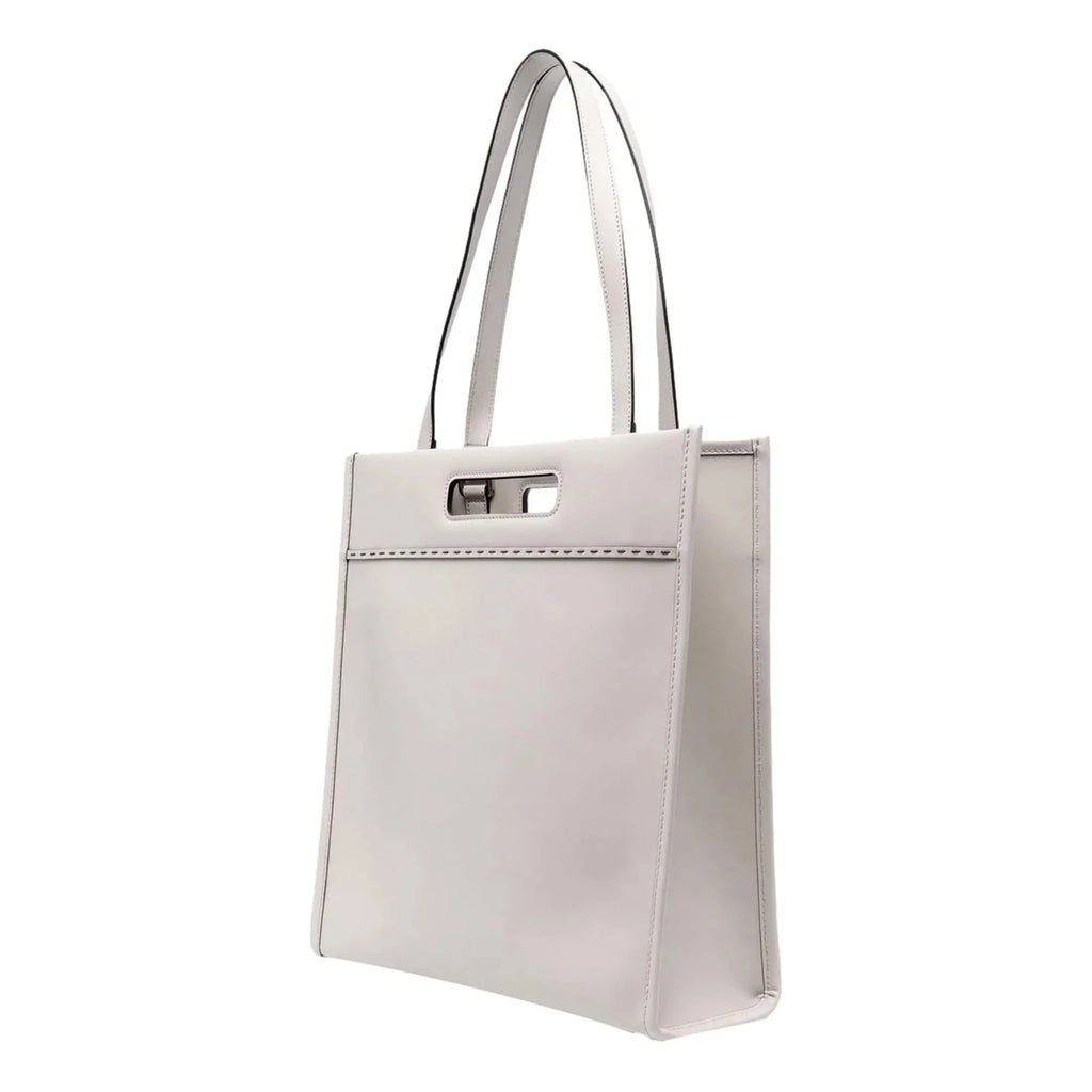 New Roma Fendi Calf Bag Ghiaia Leather Tote