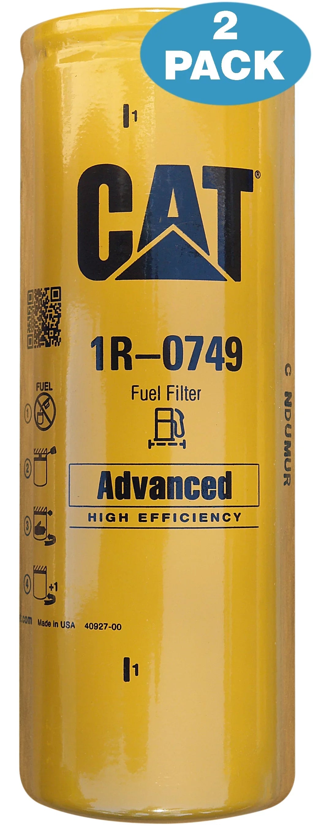 Efficiency Pack Filters - Fuel High 2 Caterpillar Advanced 1R-0749