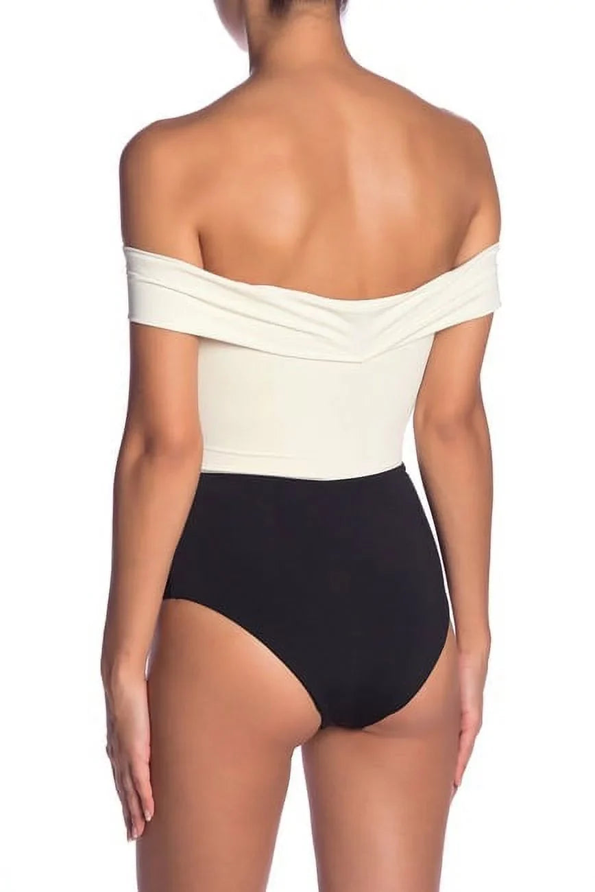 L*Space One Piece Off-the-Shoulder 8 Swimsuit, //