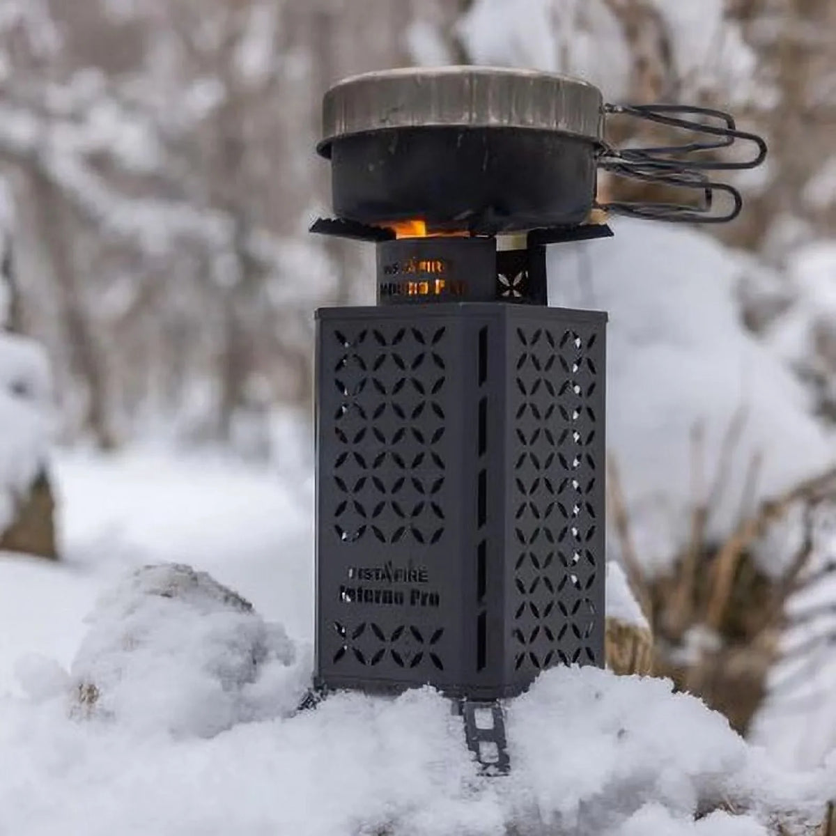 Outdoor Inferno Biomass Emergency, Pro Stove (off-Grid, Camping) Fuel InstaFire New