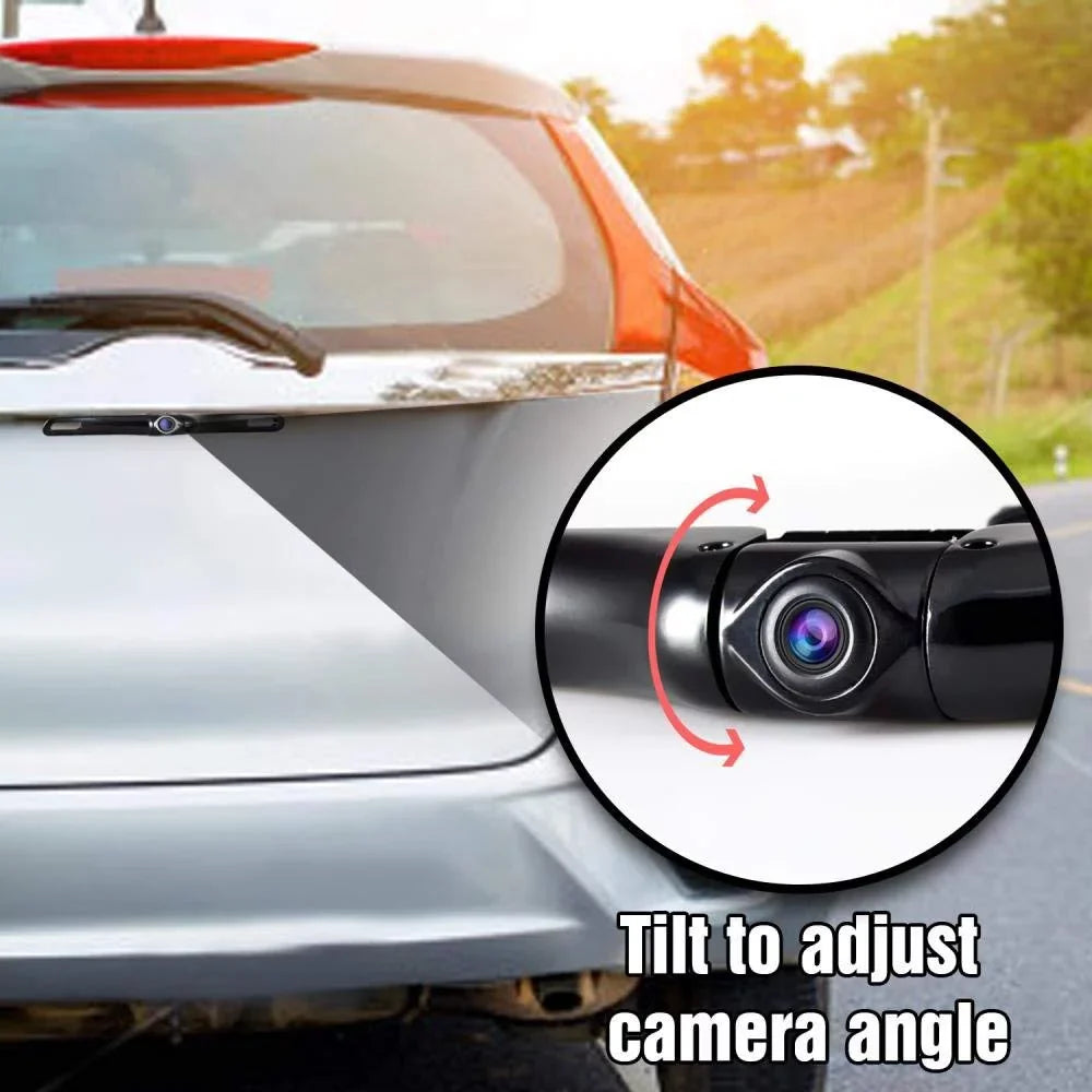 Inch Backup Rearview Pyle Camera with 4.3 Adjustable Monitor PLCM4375WIR Car