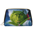 Bag Organizer Pouch The Christmas Toiletry Storage Gift Bag Cosmetic Makeup Portable Grinch Purse Travel Leather