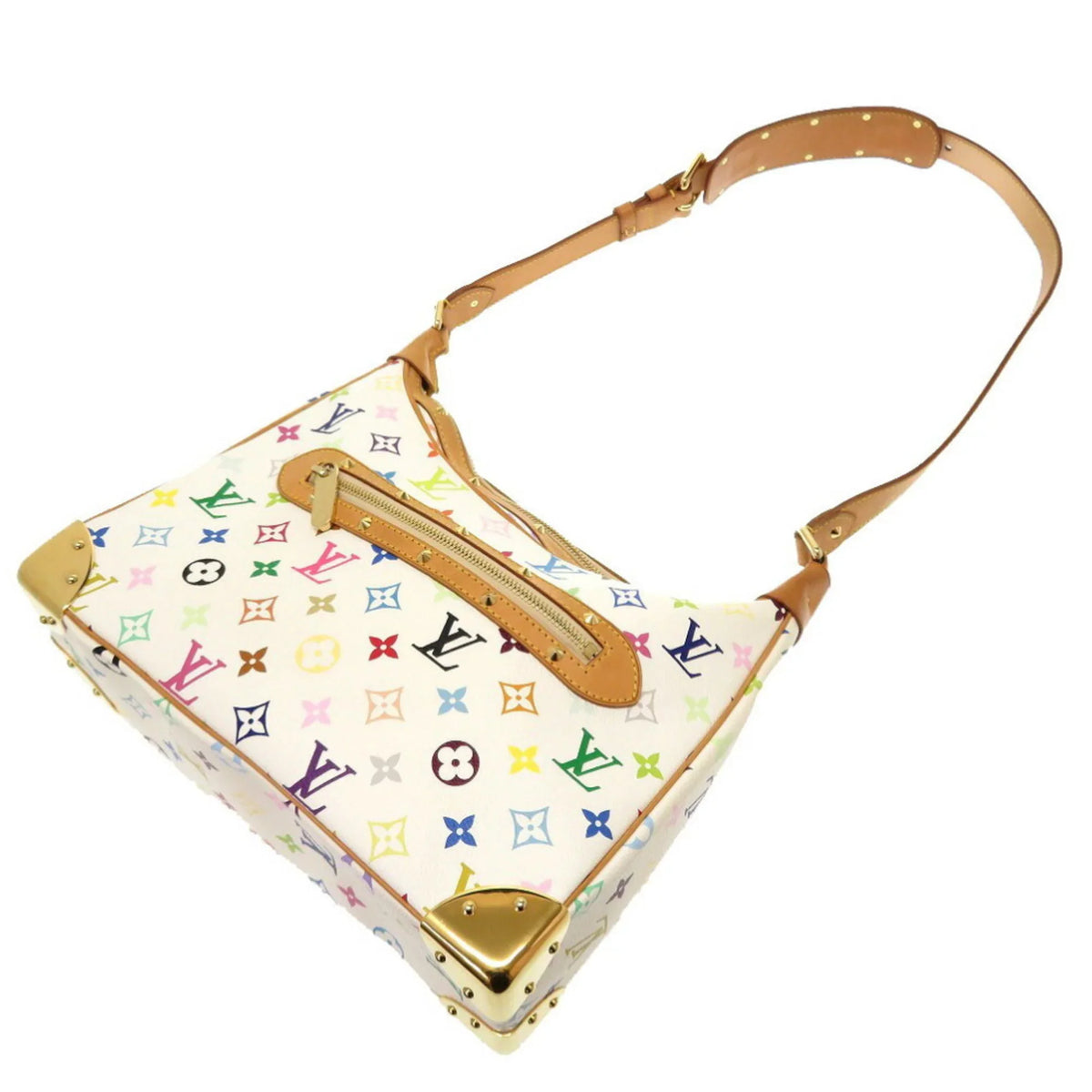 Louis Monogram Bron 0072 (Fair) Bag Vuitton M92660 Shoulder Boulogne Pre-Owned Multicolor
