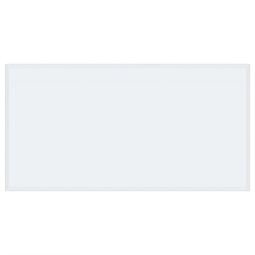 Top Glass Clear 52x27" 6mm Rectangular