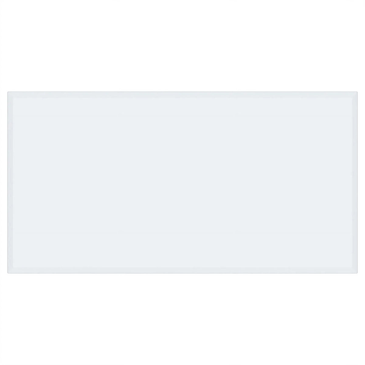 Top Glass Clear 52x27" 6mm Rectangular