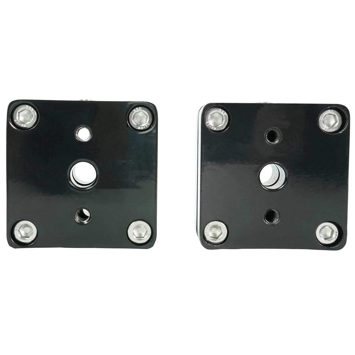 360° 5.25" Rockville Aluminum MAC525B Speaker Swivel Surface Black 2) Pods Mount