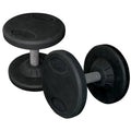 '- Rubber Dumbbell, Pro York 55 Barbell Style lbs
