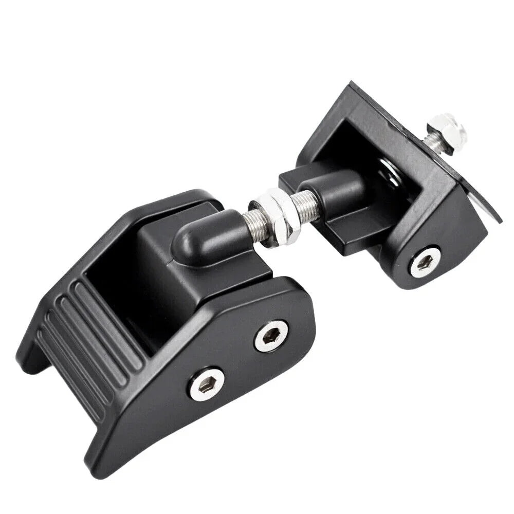 Durable 07-18 Lock Catch - Latch JahyElec Your Hood Secure Black for Jeep Adventures Wrangler Off-Road