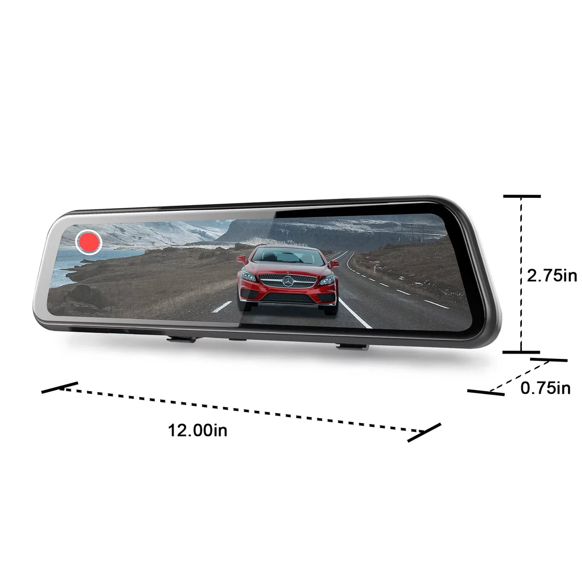 10" Rear Mirror and Rexing Dash M1 2K Front cam
