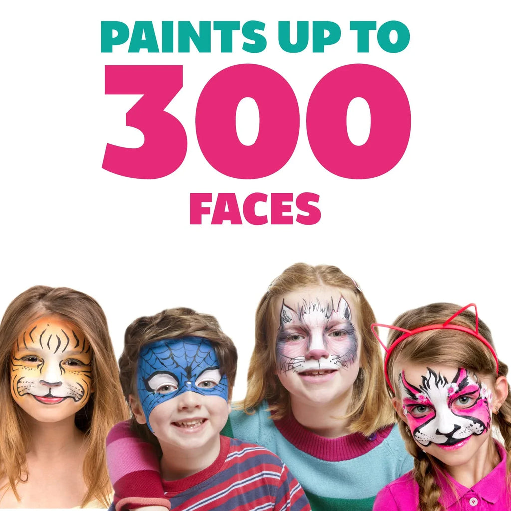 Body Activated Set, Special And Non Professional Kids Effects Toxic Face Party, Paints & Kit Moisture Face Adults, Black Safe Makeup White Cosplay, For Paint Painting