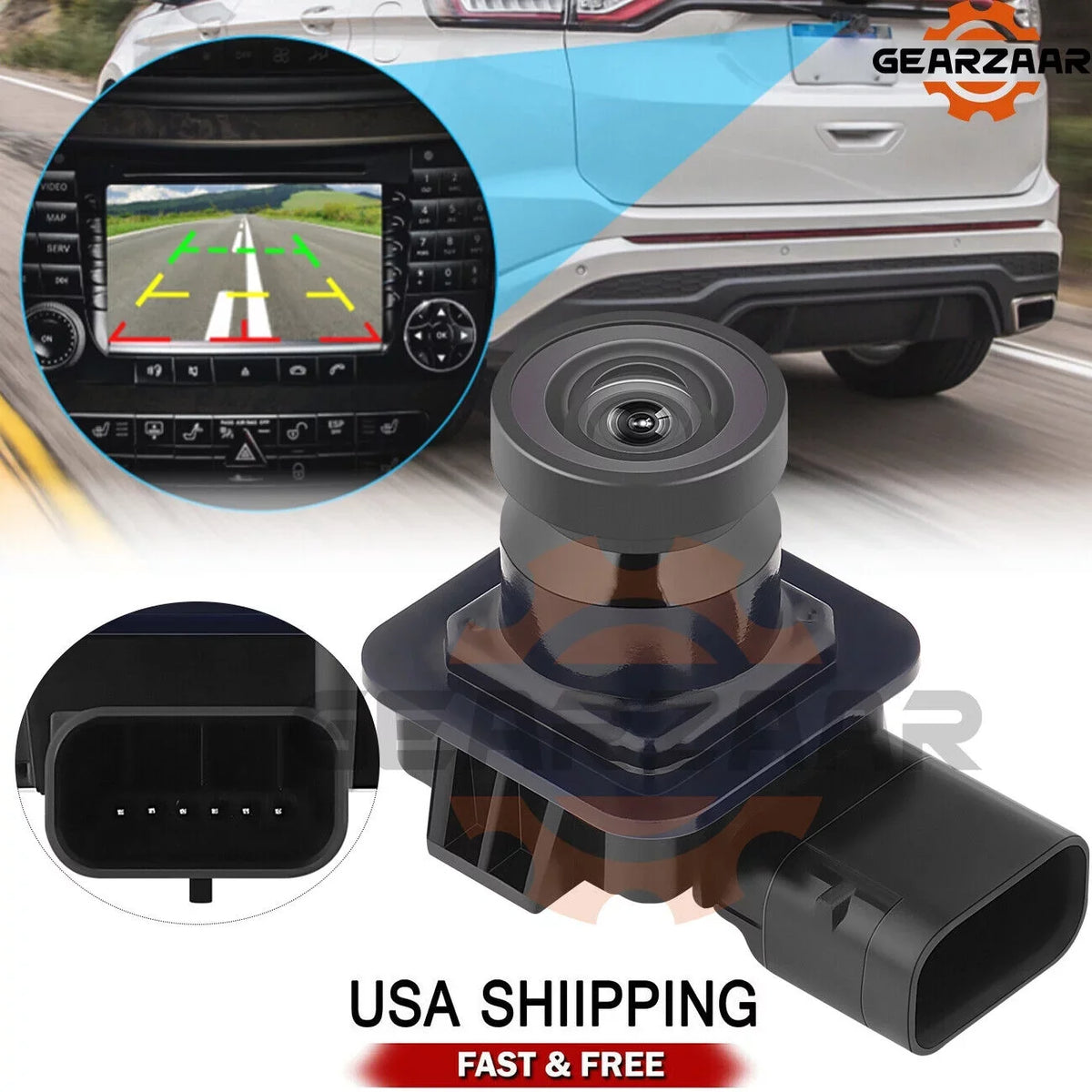 Escape Ford Back 2016 For EJ5Z19G490A Rear Camera 2014 GJ5T19G490AD Up 2015 View