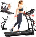 Treadmill Display, Portable With Inch Foldable Apps Equipment, Connectivity, For Home Black Bluetooth Gym And Fitness Tracking 16.5