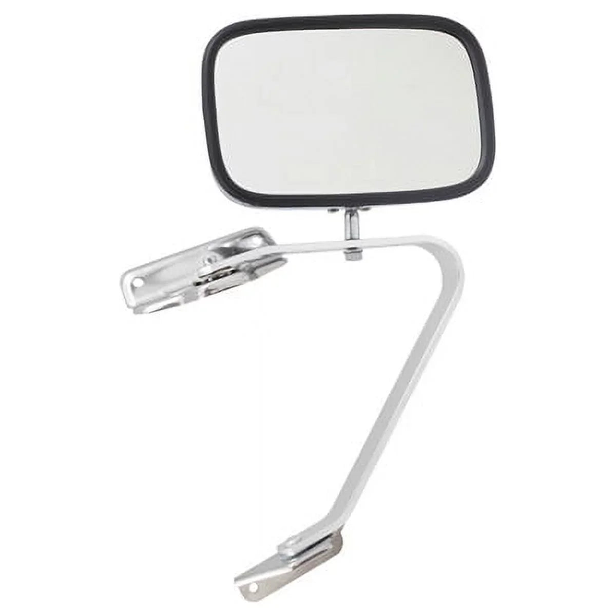 87-91 Mirror Truck Pickup Rear F-Series Swing Chrome View Right For Side Lock