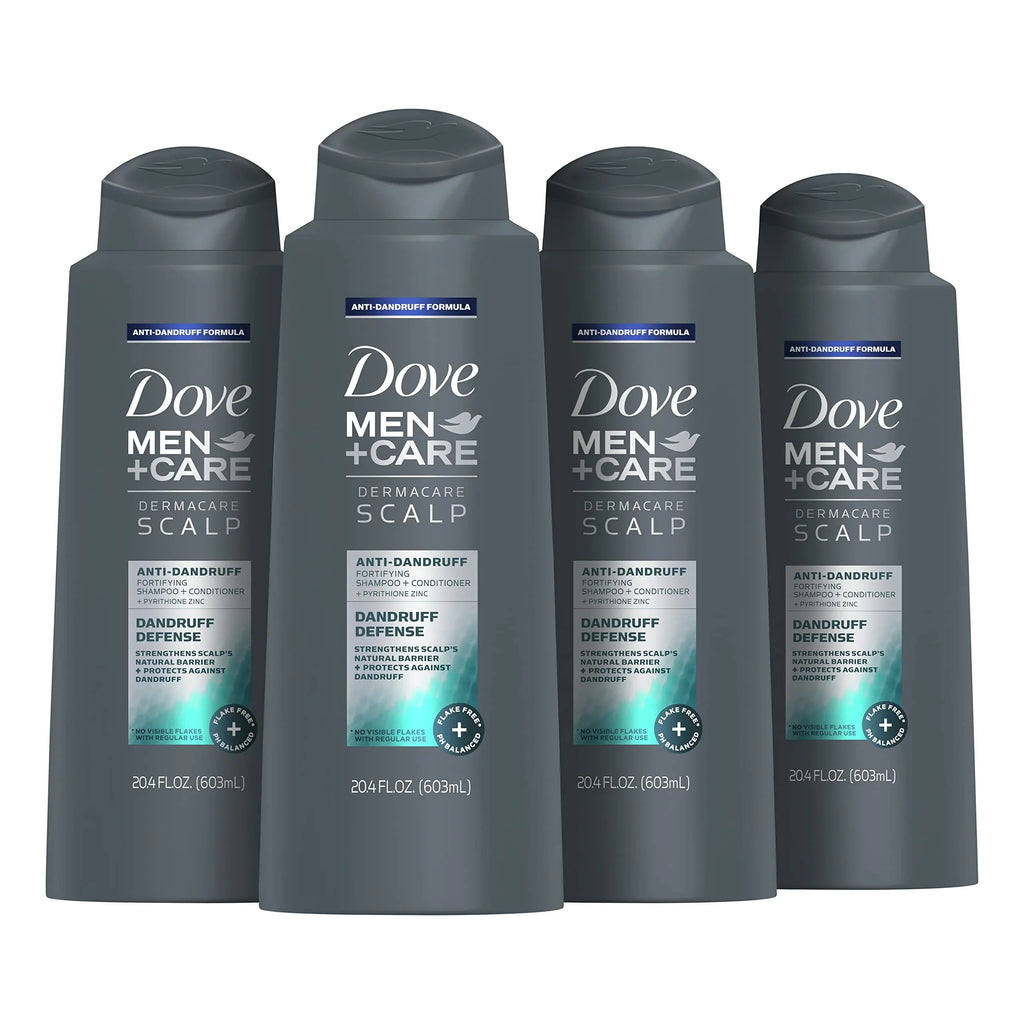 Men Care Dove + Conditioner In 2 Shampoo 1 20.4 Count 4 And Dandruff Defense Oz