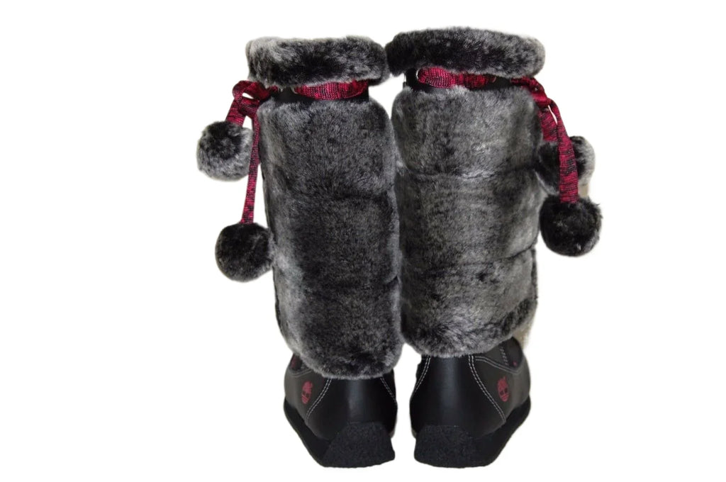 Medium size Black Preschool Fur Tall Youth Boot Timberland 59794 2.5 Winterberry