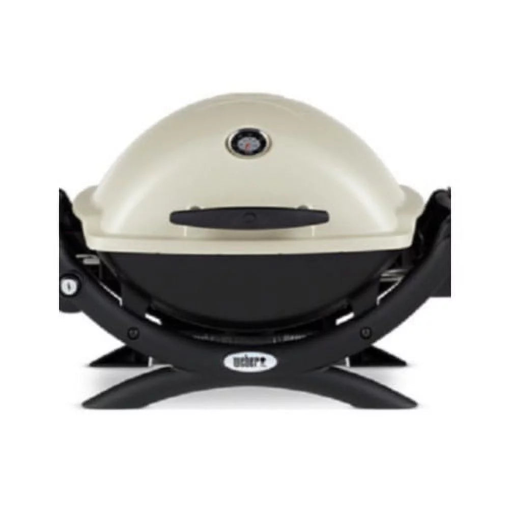Liquid Weber Propane Bundle (Titanium) Q1200 Grill Starter