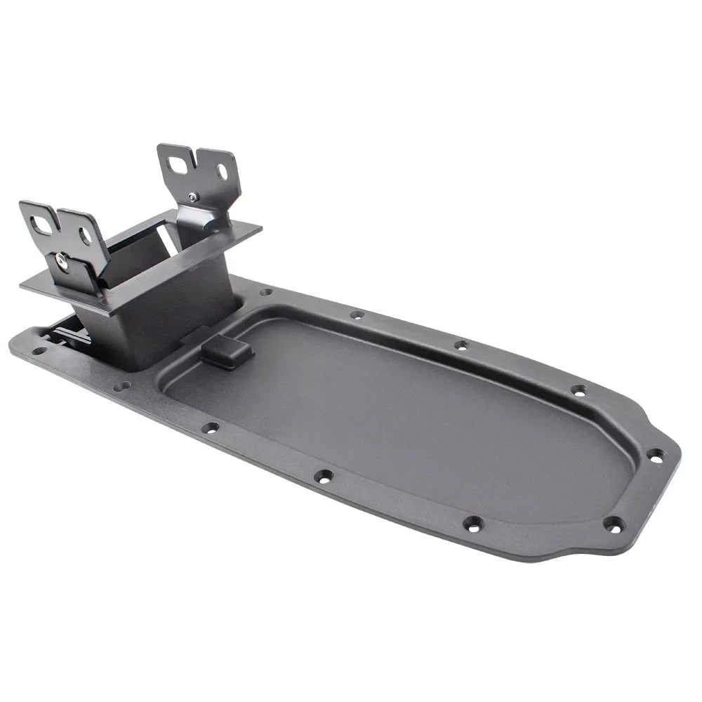 Truck Pickup Hinges Fits with Base 10047A20 Console Center Ranger Repair 04-11 Replacement Kit & Full Armrest Brock Black 3L5Z