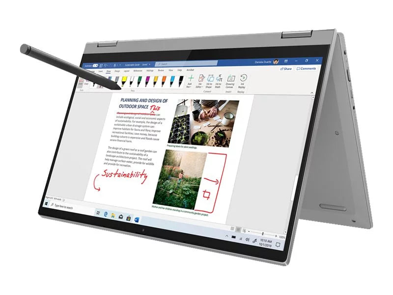 Graphics Ryzen 82HU00JQCF 1.8GHz 5 Flex Touchscreen 14" 14ALC05 Graphite Win 16GB 512GB 7 5700U 11 Home Grey IdeaPad Radeon