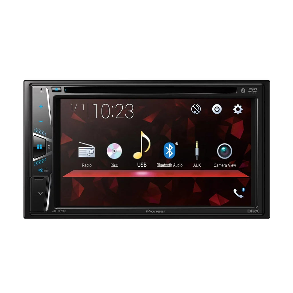 '-G225BT Bluetooth 6.2" Pioneer Receiver Car Touchscreen In-Dash 2- w/