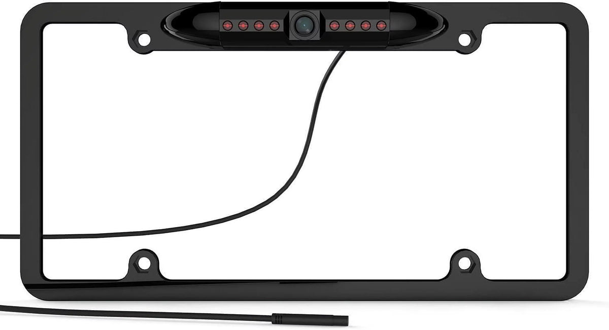 Plate Fits Camera License Fosgate, Kenwood, Clarion, , Stinger, Frame Dual, Pioneer, Backup Jensen, SoundStream, with , Sony, Rockford CAM115