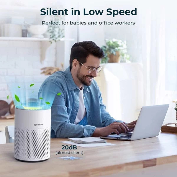 for Desk; Night True . H13 Office Purifiers White Light; JH50G-M; with Bedroom Filter Adjustable Air Air for