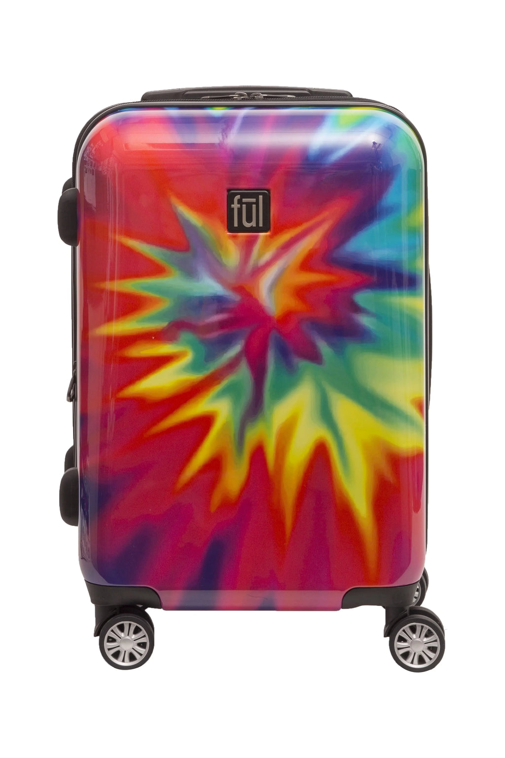 Tie Tie-Dye Rolling Dye Luggage, Inch Hardshell On Carry Swirl Rainbow 22 Wheels, with Suitcase