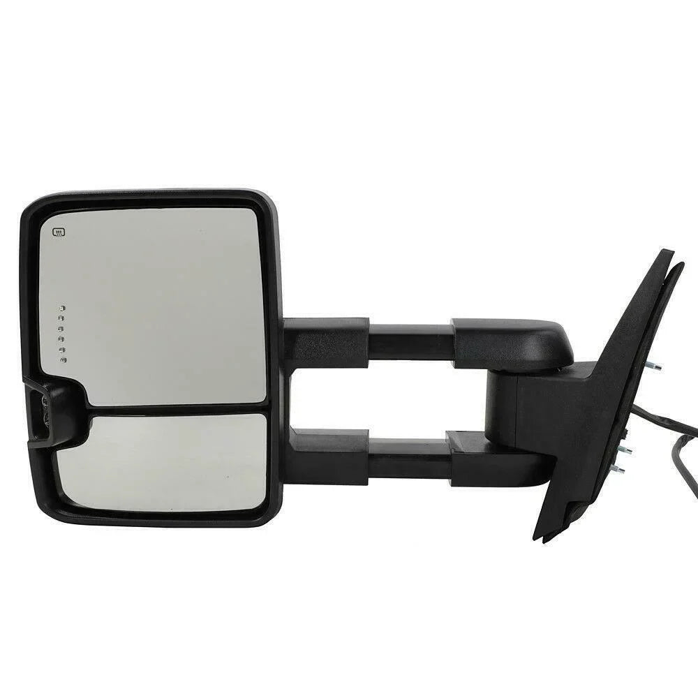 Gmc Chrome Heated Mirrors Led Signal&Backup Power Chevrolet Towing For Lamp