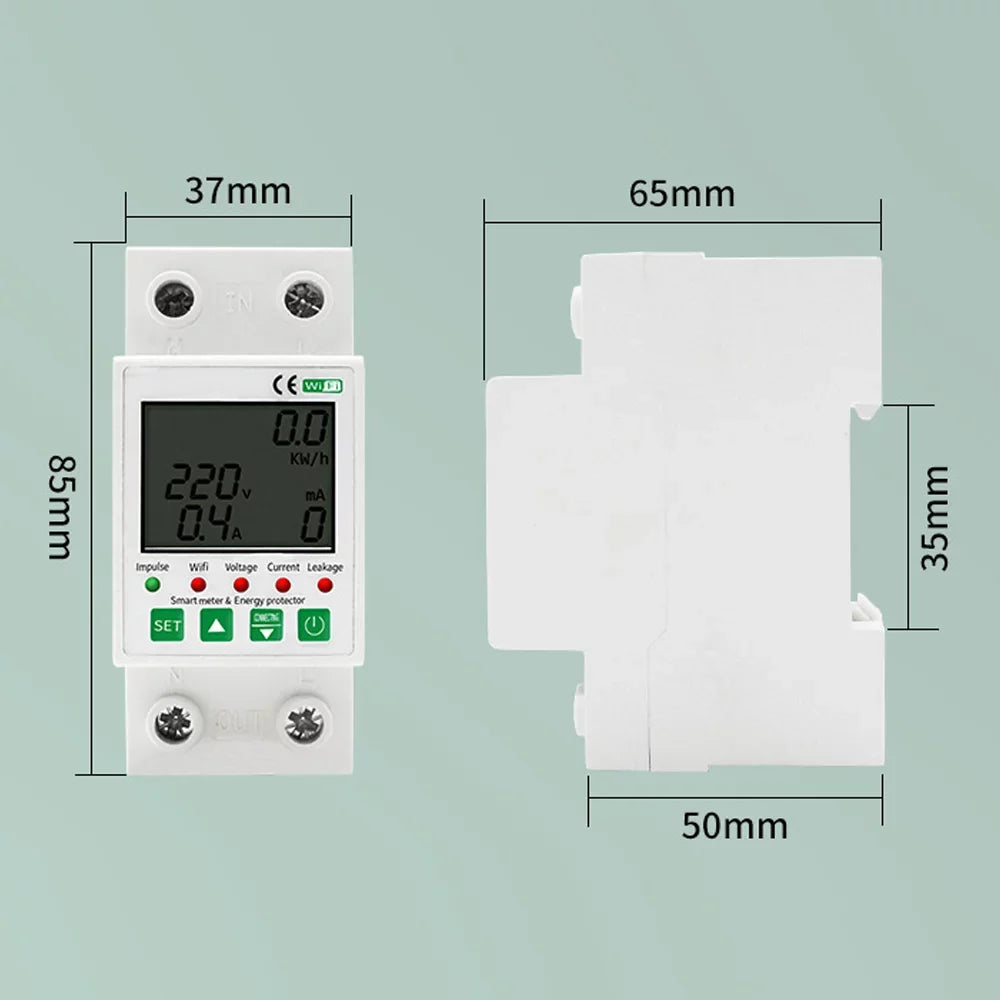 Meter Control Home Voice Pinnaco Timer Function with Leakage - Electric Fits with and Intelligent WiFi Protection for