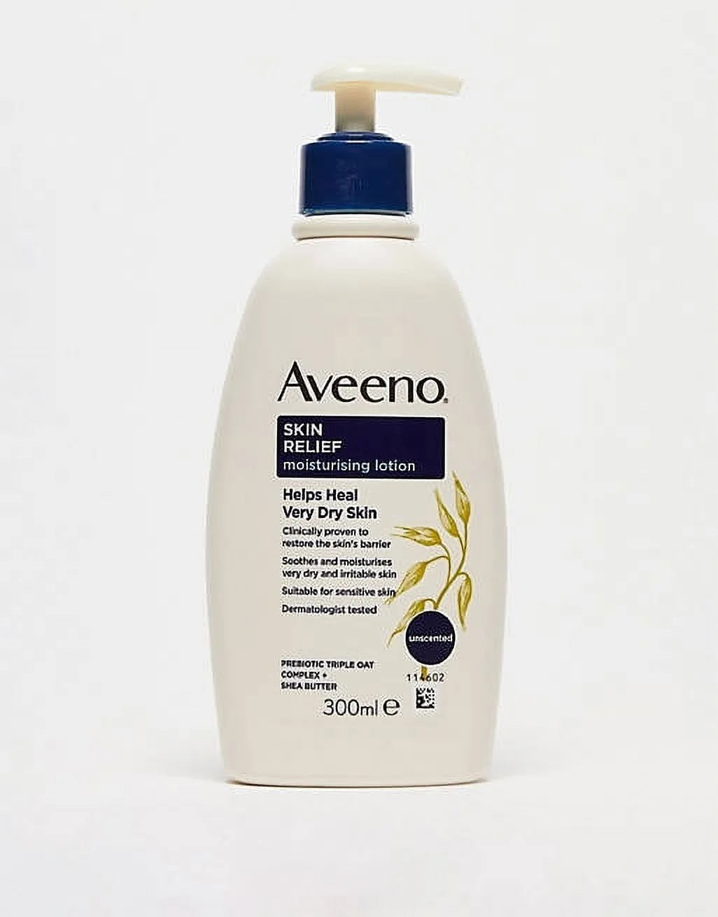 24-Hour Therapeutic Triple Relief Shea Aveeno Natural for Skin Complex, Unscented Extra Lotion Itchy for Dry, Skin & Butter Skin Moisturizing Sensitive Lotion Oat with