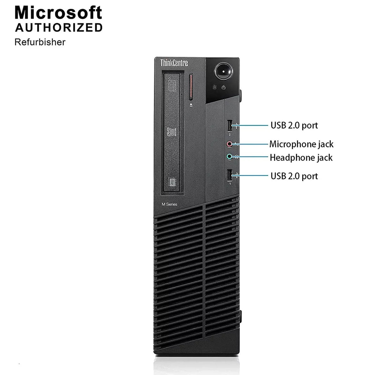 Computer Good) 22in , DDR3 (Refurbished: Quad-Core Lenovo M92P 10 Windows , i5, Pre-Owned , Monitor, - , Desktop Intel 4GB and Pro, 1TB Mouse Keyboard