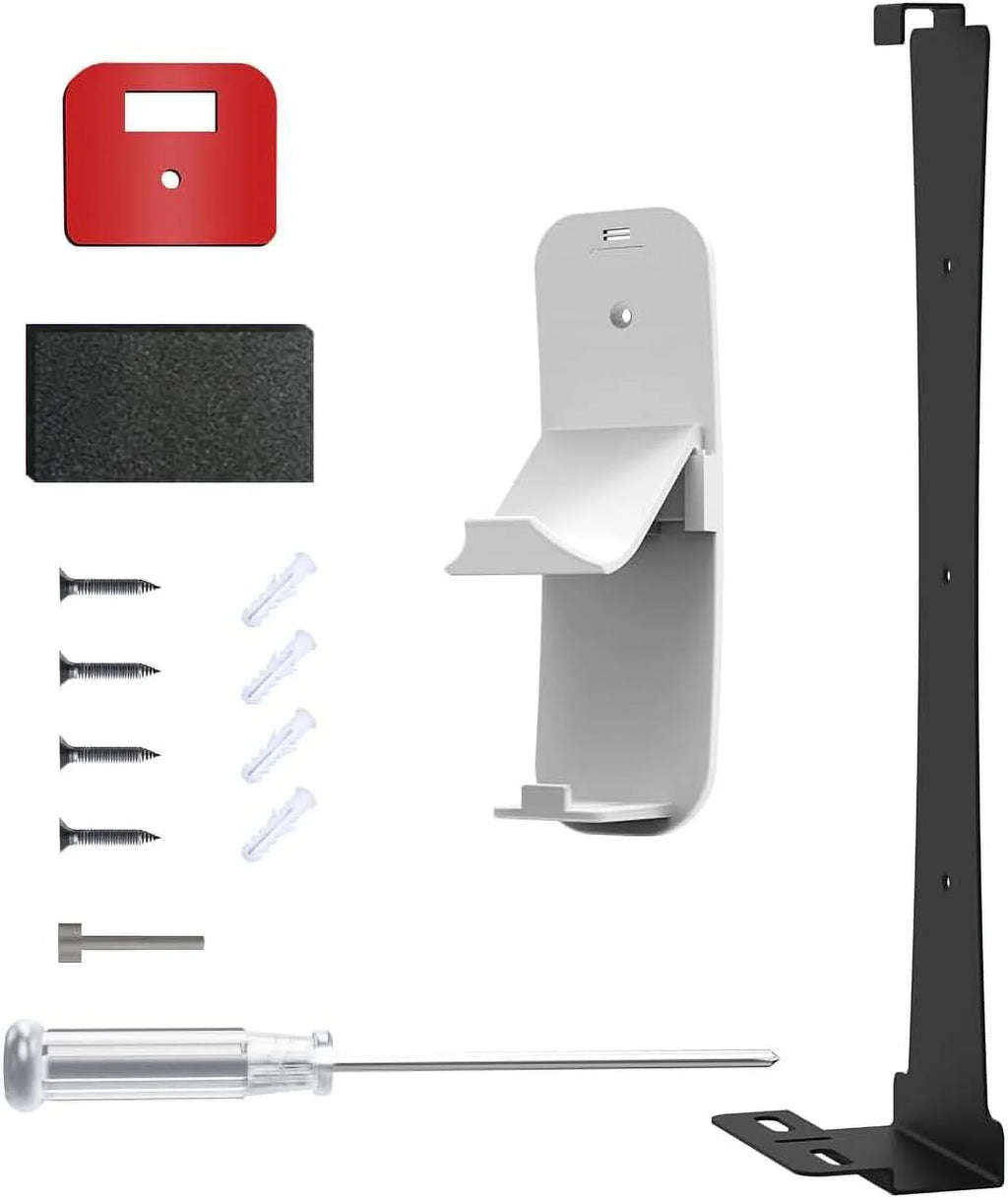 Controller Fits Slim Holder Hanging Bracket with Hanger,Black Stand Slim, Wall Metal PS5 Stable Headphone PS5 Steel Mount for with & Wall Uberwith
