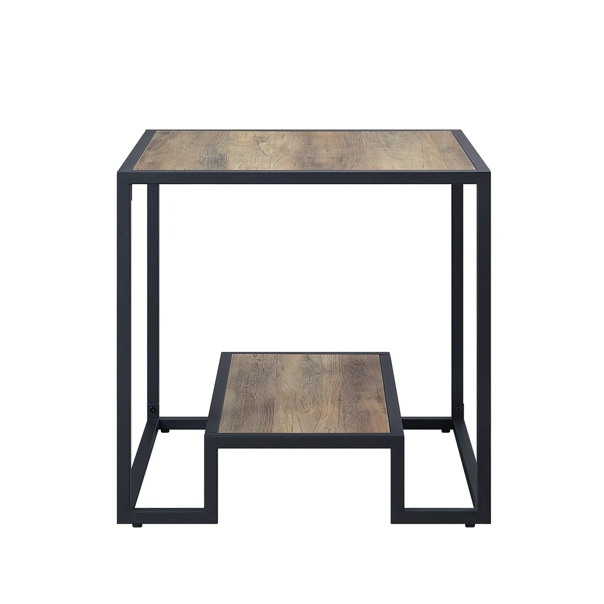 Black Rustic in Table LV00886 Idella Oak & End Finish