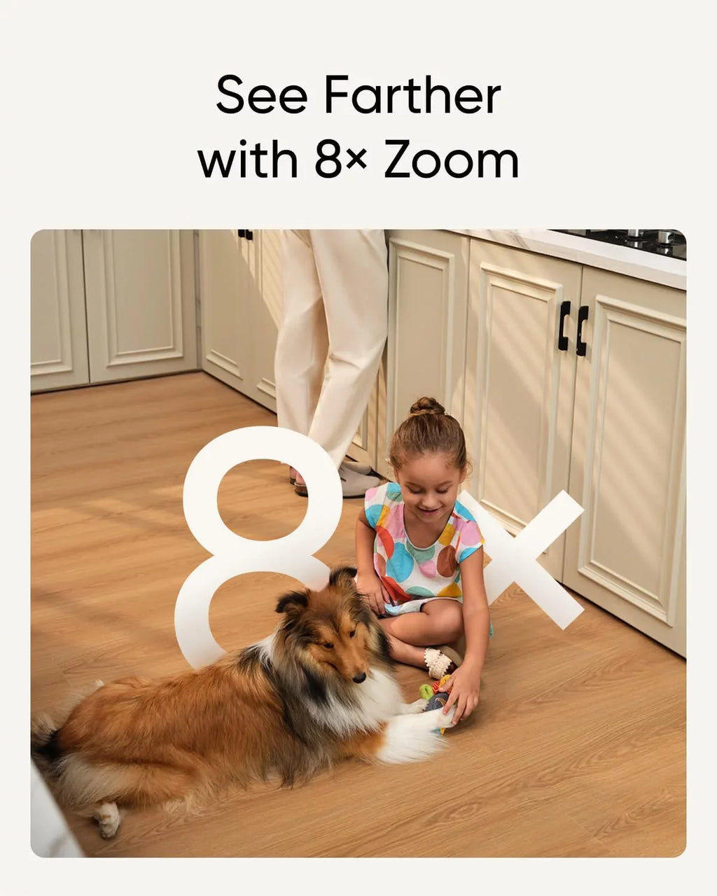 Baby for Indoor 360° Resolution S350, Dual Ideal Human/Pet Security Cam Zoom 6 Monitor/Pet Camera/Home Security, 8× Dual-Band Camera and 4K , Cameras, , eufy Security Wi-Fi with