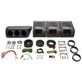 Gauge Set Subaru GlowShift Package Triple 2002-2007 Dashboard Replacement Gauge Clock Color 7 with Tinted GS1 Impreza