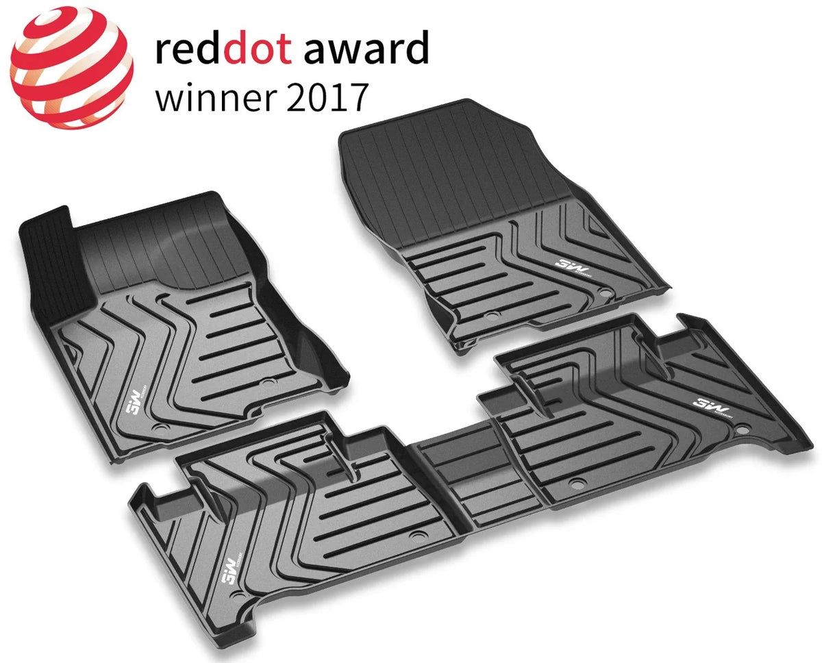 (2016-2020) with Mats Climatic All Liner Mats - Car Floor RX450h, Lexus for Heavy Duty Lexus Black for RX350 Floor Odorless Set 3W Custom Fit Carpet